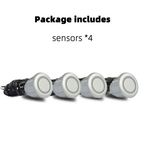 4PCS 22mm Ultrasonic Parking Sensors Reverse Backup Radar System