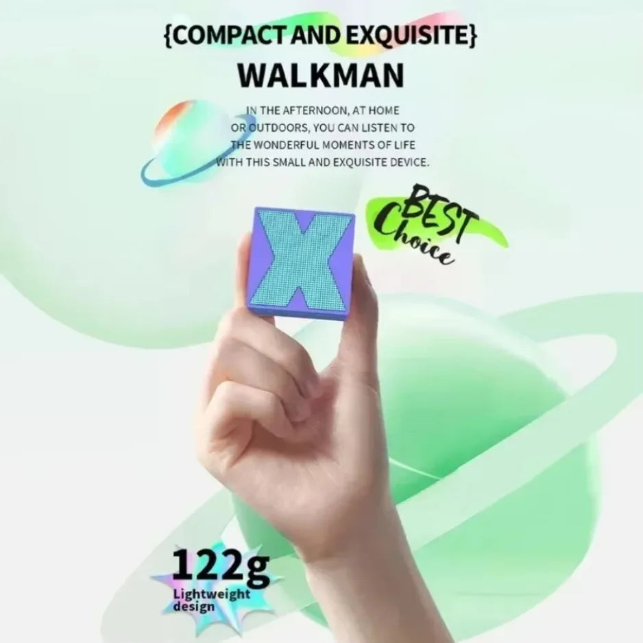 Compact Bluetooth Audio Speaker with Full-Range Sound