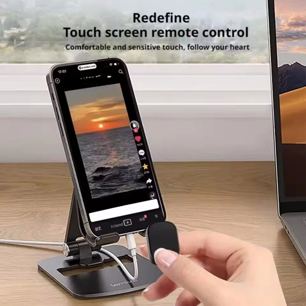 Wireless Bluetooth Ring Mouse With Touch Screen Remote Control