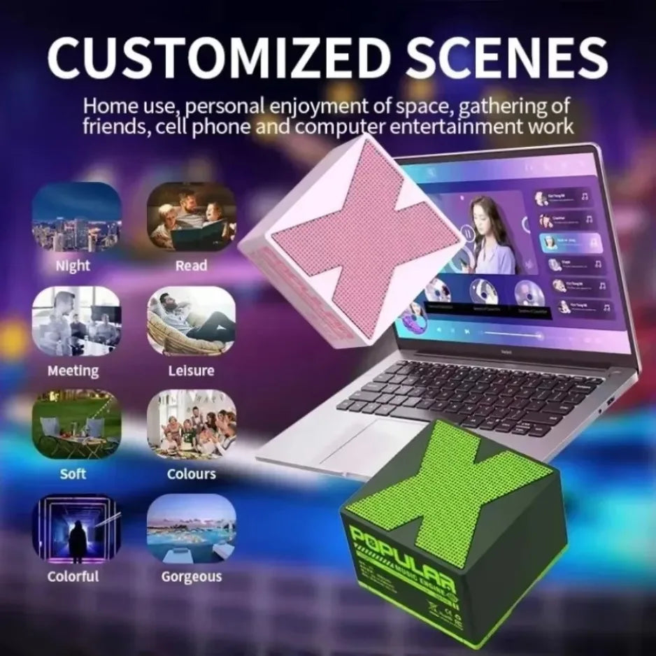 Compact Bluetooth Audio Speaker with Full-Range Sound