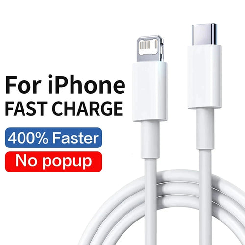 USB C Cable PD 20W Charger For Apple iPhone 12 13 14 11 Pro Max Plus