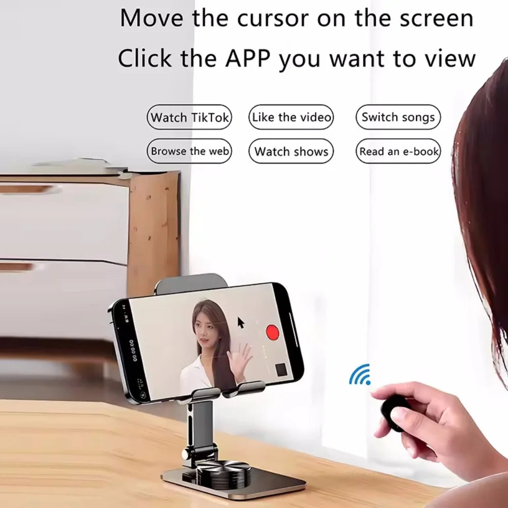 Wireless Bluetooth Ring Mouse With Touch Screen Remote Control