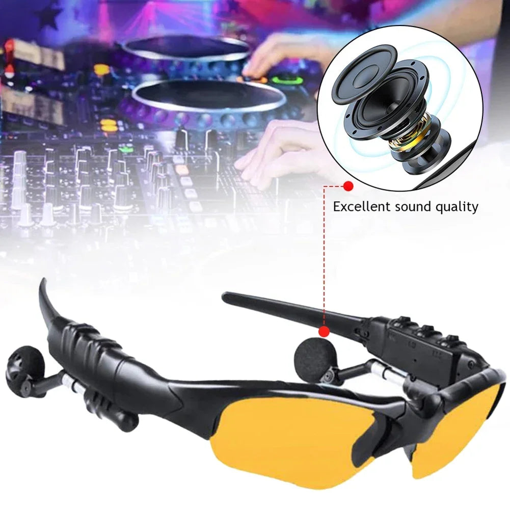 Bluetooth-Compatible 5.0 Foldable Bluetooth Sport Sunglasses
