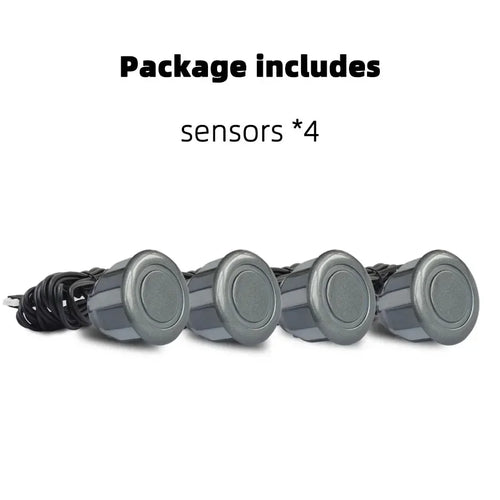 4PCS 22mm Ultrasonic Parking Sensors Reverse Backup Radar System