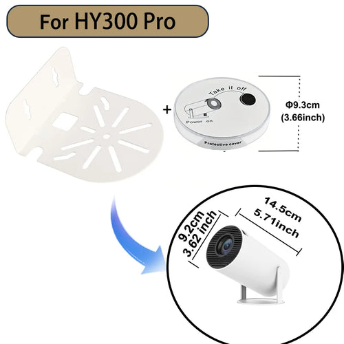 DITONG Wall Mount Projector Stand Sturdy Durable Metal Bracket
