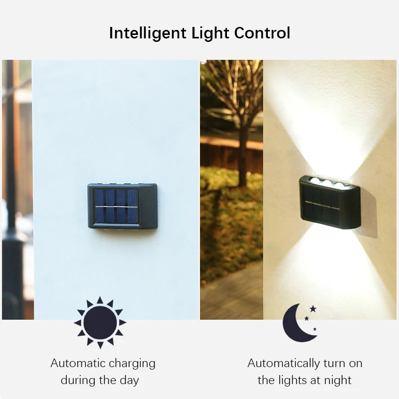 Multi-Directional 6 LED Solar Lights