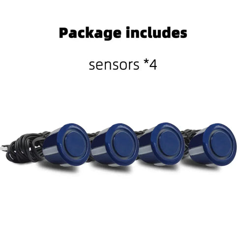 4PCS 22mm Ultrasonic Parking Sensors Reverse Backup Radar System