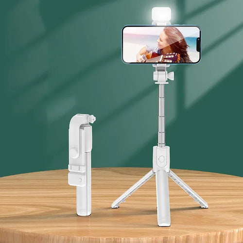 Selfie Stick Telescopic Travel Handheld Tripod Portable Phone Stand