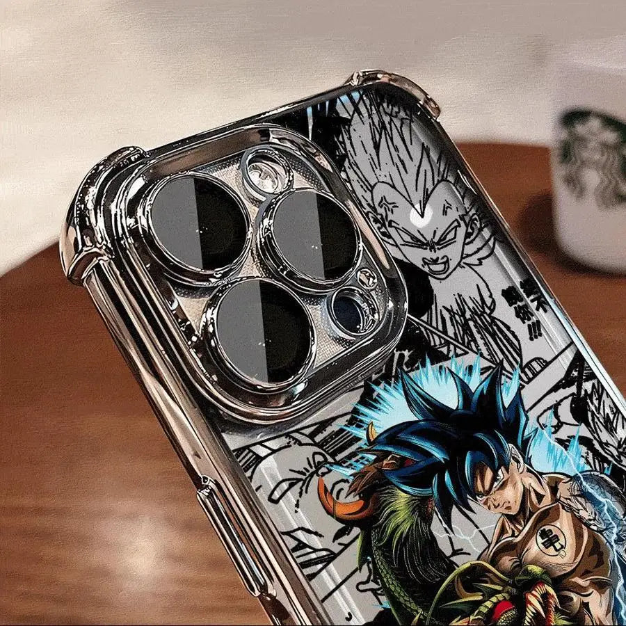 Cartoon Dragon Balls Soft Phone Cover Case for iPhone 17 Air 11 12 14