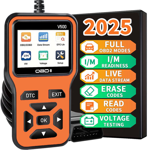 2025 Latest Obd2 Scanner Diagnostic Tool - Complete Engine Code Reader
