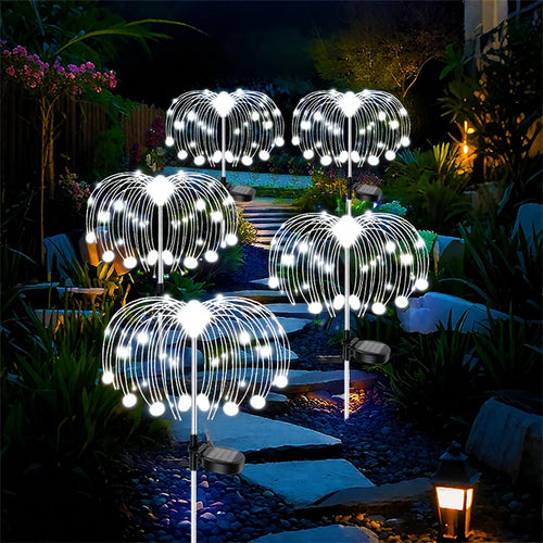 Solar Lights Waterproof Outdoor LED Solar Pathway Christmas