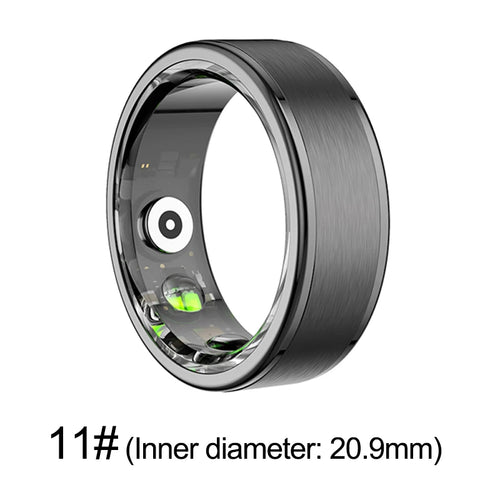 Smart Ring Military Grade Titanium Steel Shell Health Monitoring IP68