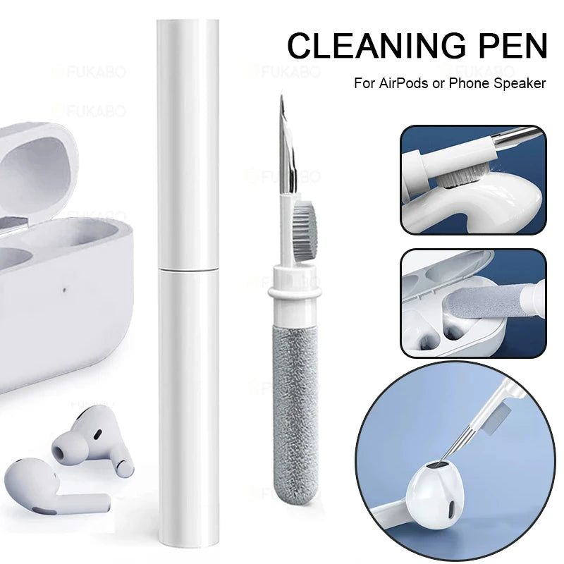 Bluetooth Earphones Cleaning Tool for Airpods Pro 3 2 1 Durable