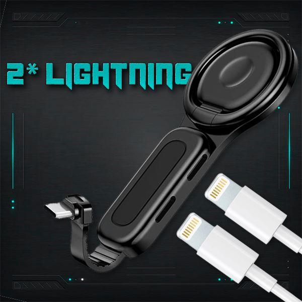 Dual Port Phone Ring Holder