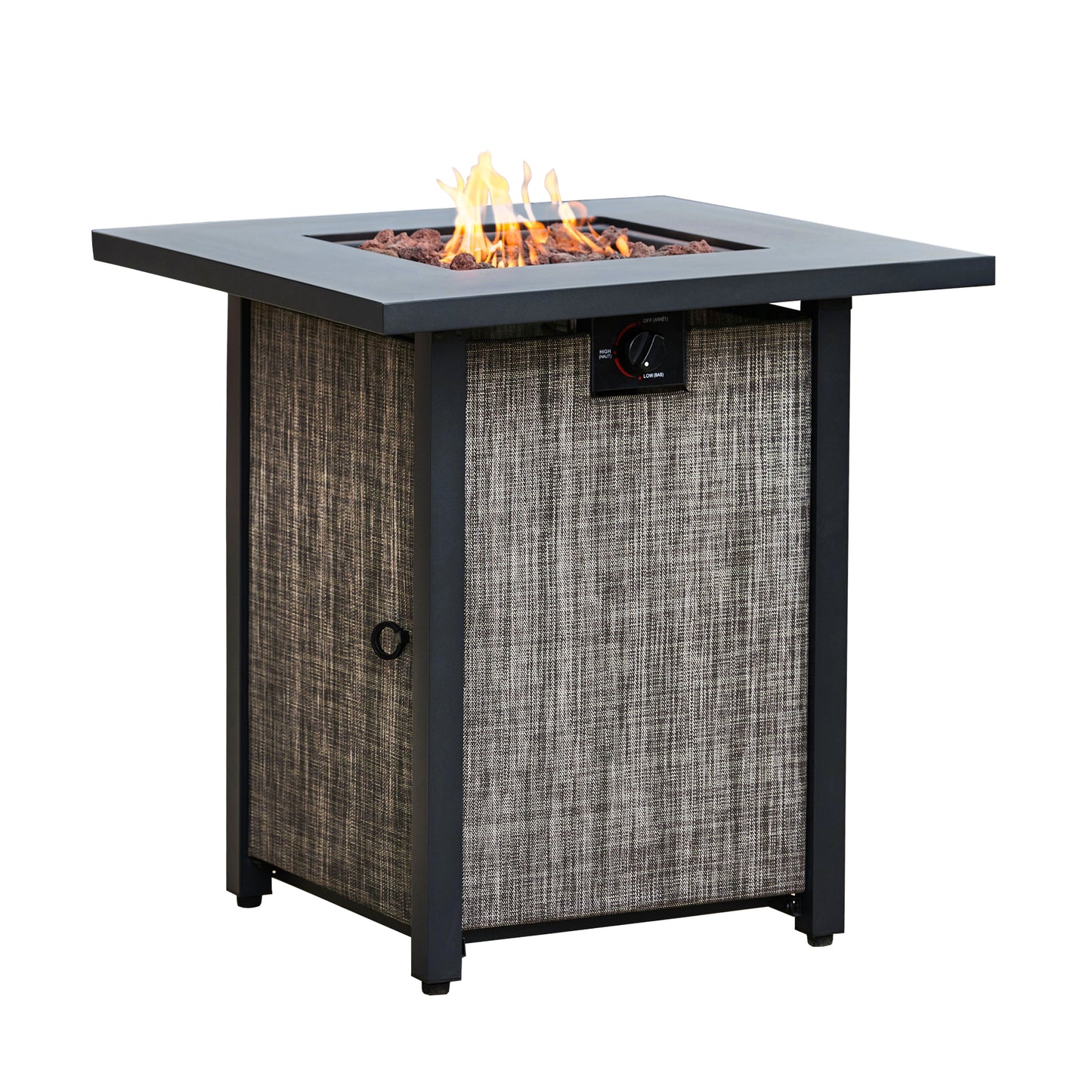 Teamson Home Outdoor Gas Fire Pit & Accessories