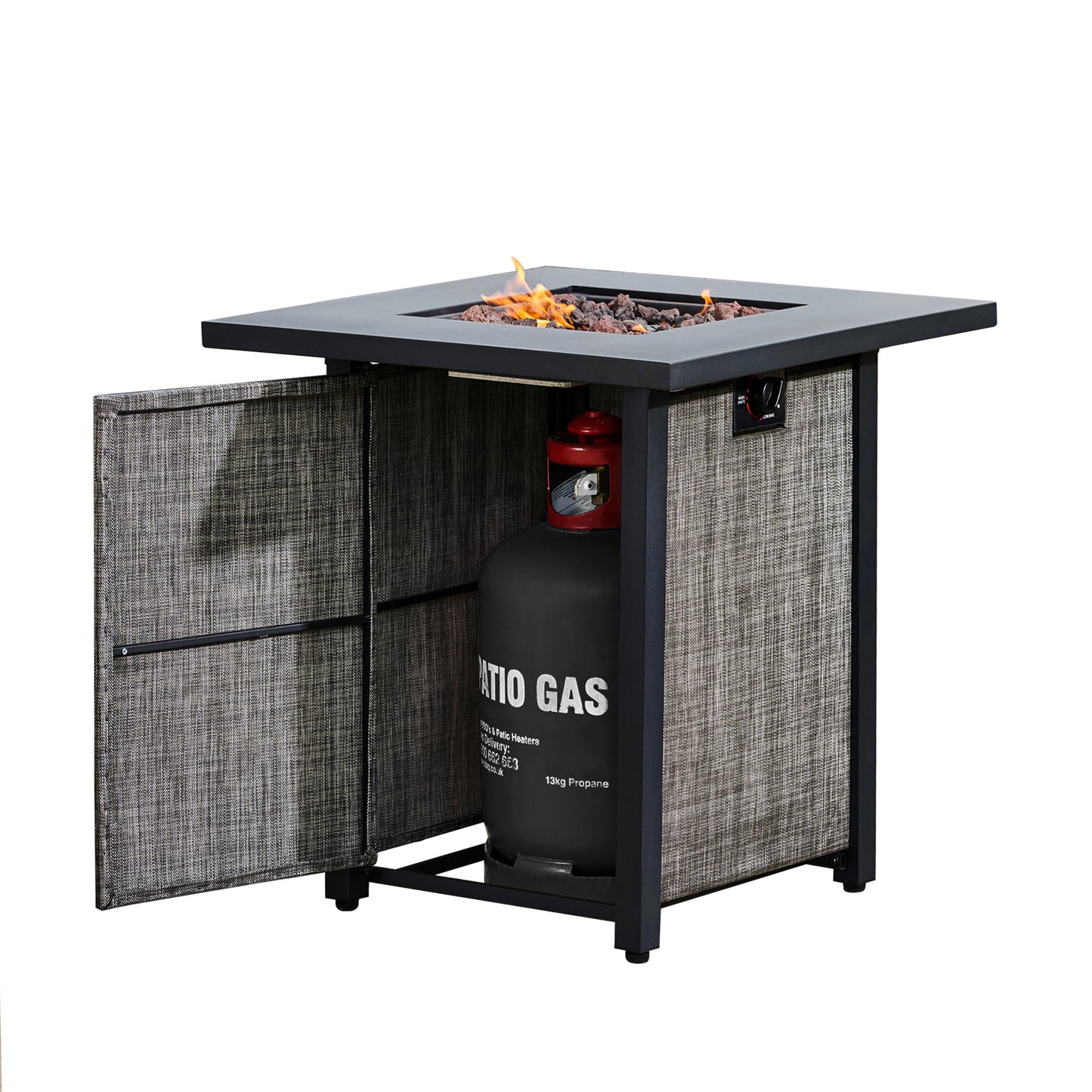 Teamson Home Outdoor Gas Fire Pit & Accessories