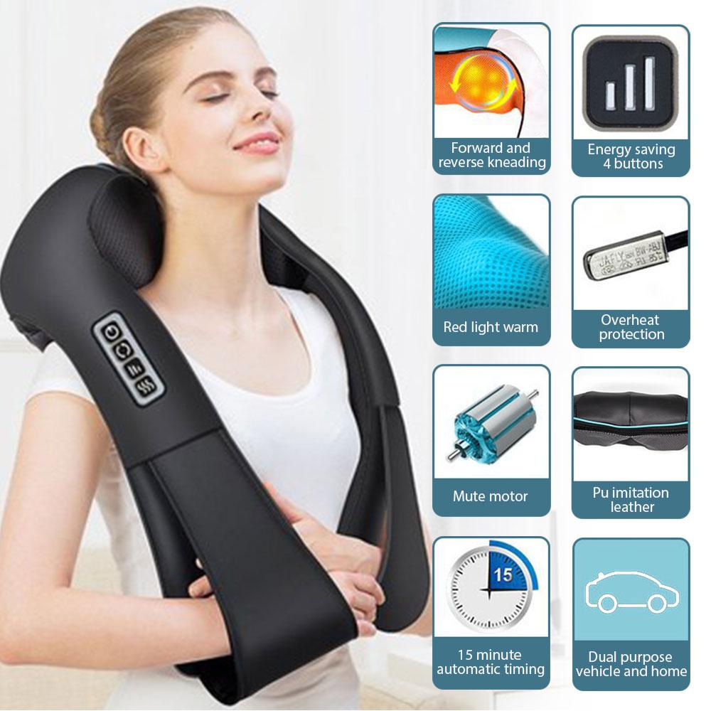 Shiatsu Kneading Back, Neck, & Shoulder Messager