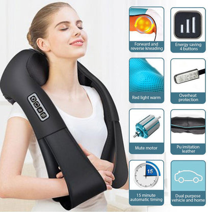 Shiatsu Kneading Back, Neck, & Shoulder Messager