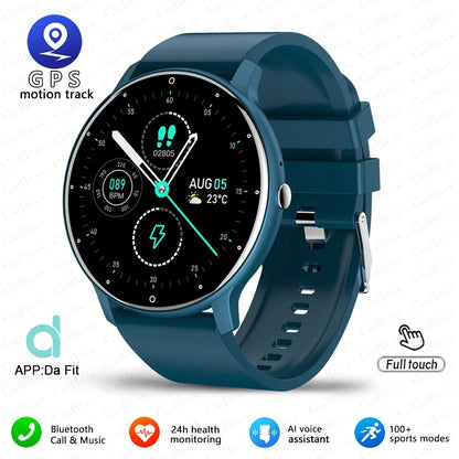 New Smart Watch Men Sports Fitness Watch Heart Rate Full Touch Screen Bluetooth Call 2025 New Ultra Light Smartwatch