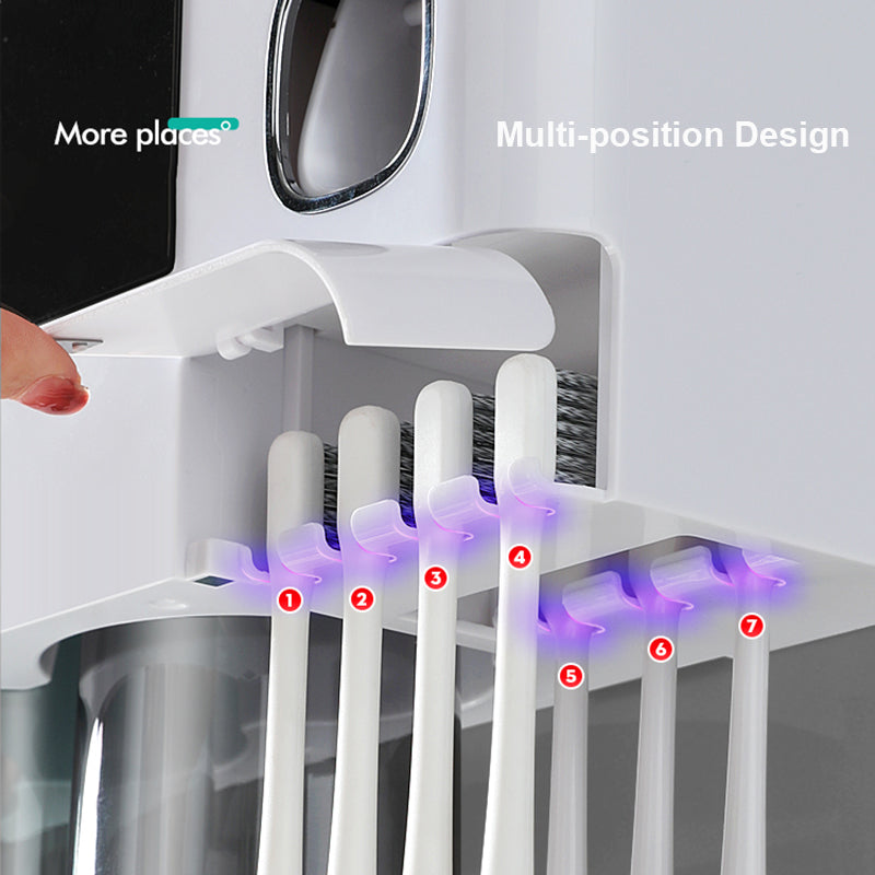 Bathroom Accessories Set Magnetic Adsorption Inverted Toothbrush