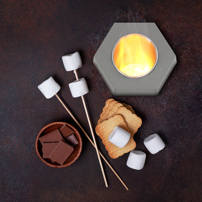 Outdoor Cuboid Burning Fire Pit