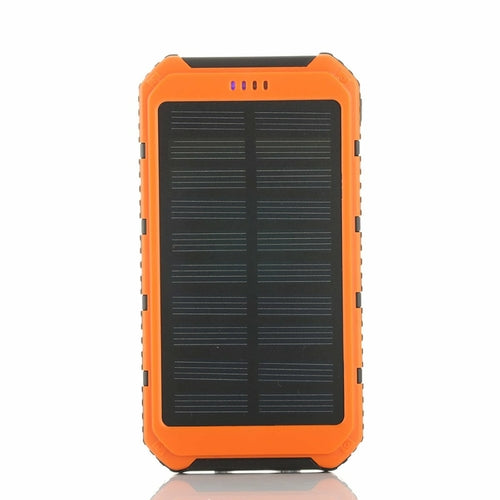 Solar Powered Dual USB Charging Bank