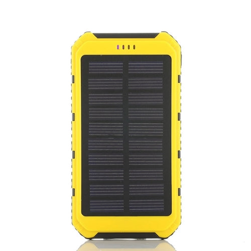 Solar Powered Dual USB Charging Bank