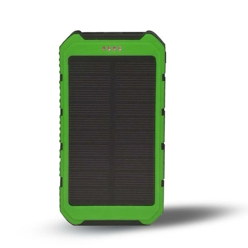 Solar Powered Dual USB Charging Bank