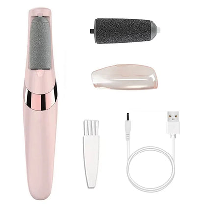 Rechargeable Electric Foot File 1+10 Set Callus Remover Machine
