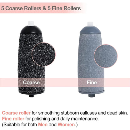 Rechargeable Electric Foot File 1+10 Set Callus Remover Machine