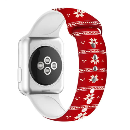 Christmas strap For Apple Watch band 45mm/41mm 44mm 40mm 49mm 42mm