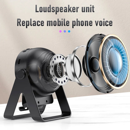 Portable Magnetic Bluetooth 4 IN 1 Wireless Induction Audio Speaker