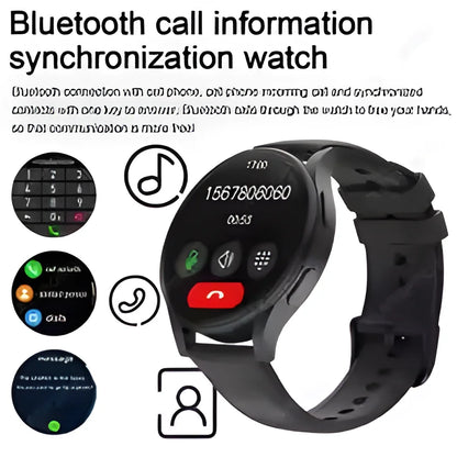 2025 Smart Watch 6 Men And Woman 1.44 Inch Screen Bluetooth Call Heart