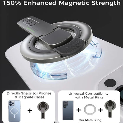 Phone Grip for Magsafe Phone Stand 360Roration Gym Holder Phone
