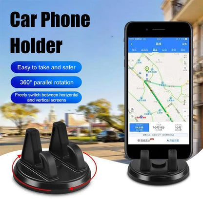 Phone Holder Car 360 Degree Pad Dashboard Anti Slip Stand Mount