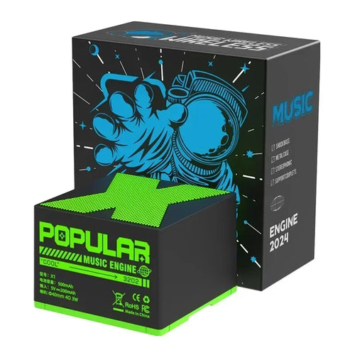 Compact Bluetooth Audio Speaker with Full-Range Sound