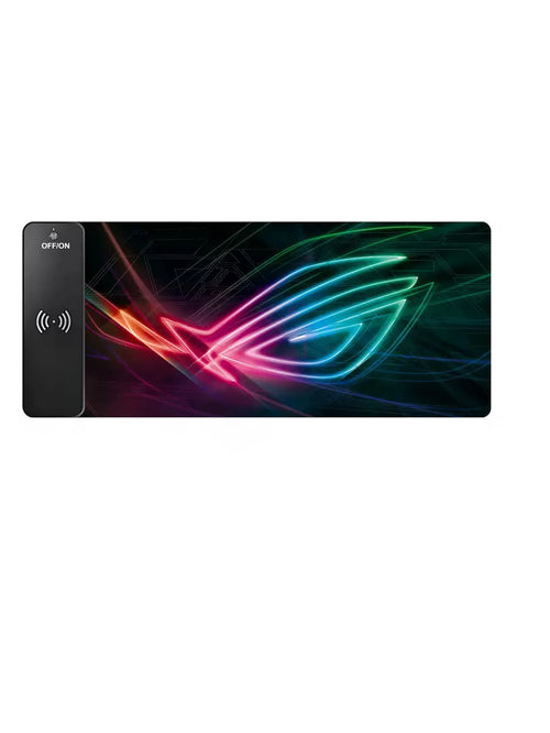 RGB Illuminated Multi - functional 15W Wireless Charging Mouse Pad