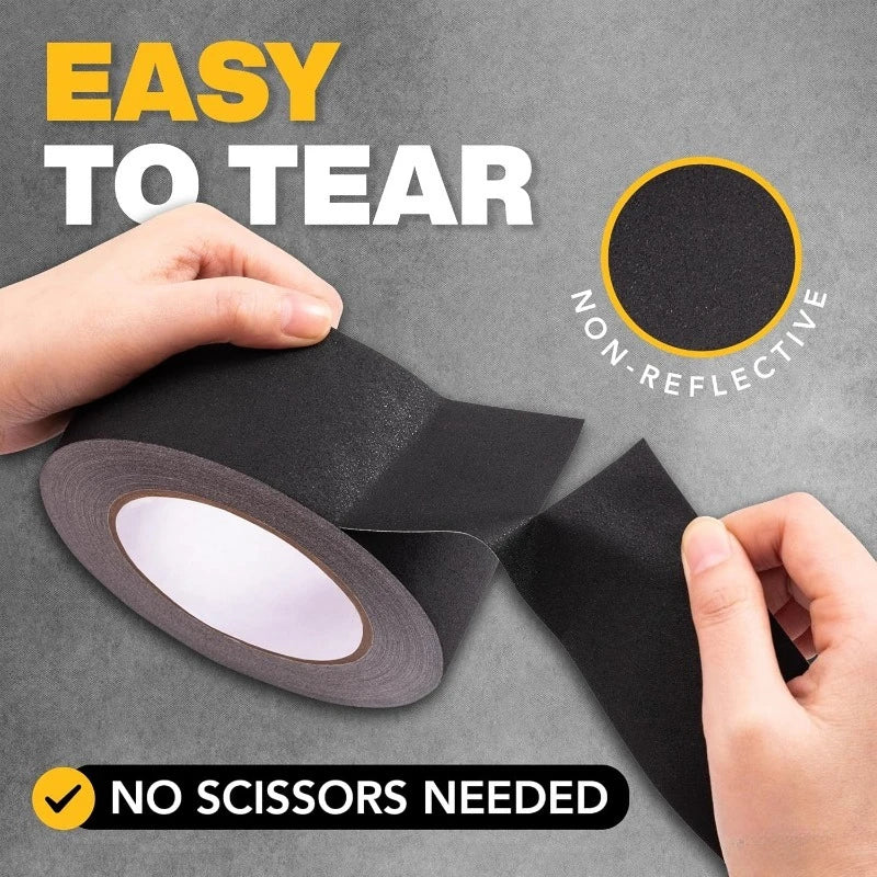 Matte Finish Gaffer Tape, Strong Adhesive and Residue-Free