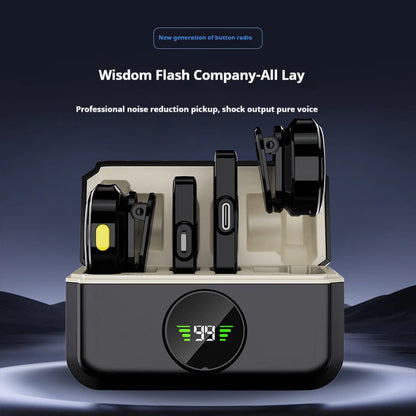 microphone 2.4G Plug and Play Chip Wireless Lavalier microphone