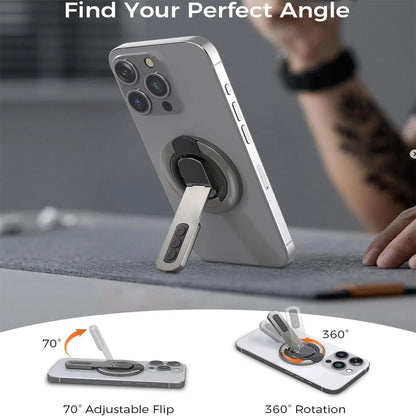 Phone Grip for Magsafe Phone Stand 360Roration Gym Holder Phone