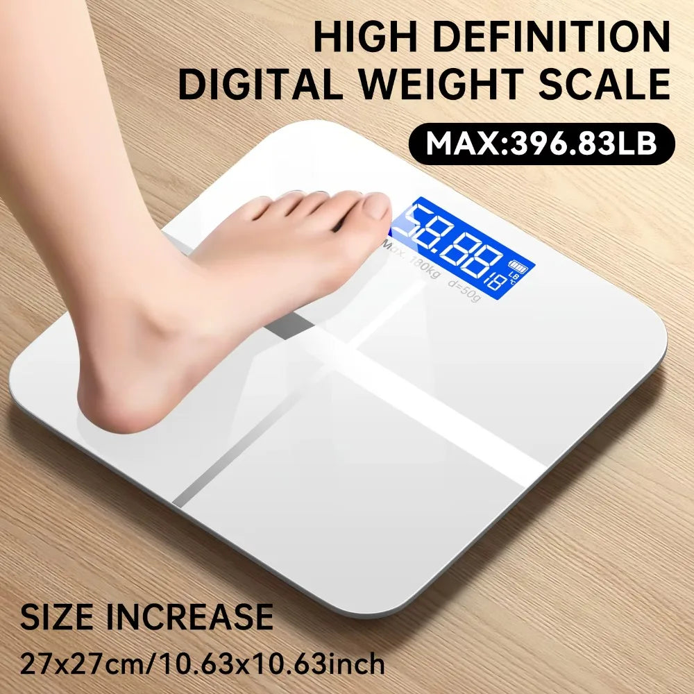 Electronic Scale 396lbs Digital Bathroom Scale High Accuracy Weight