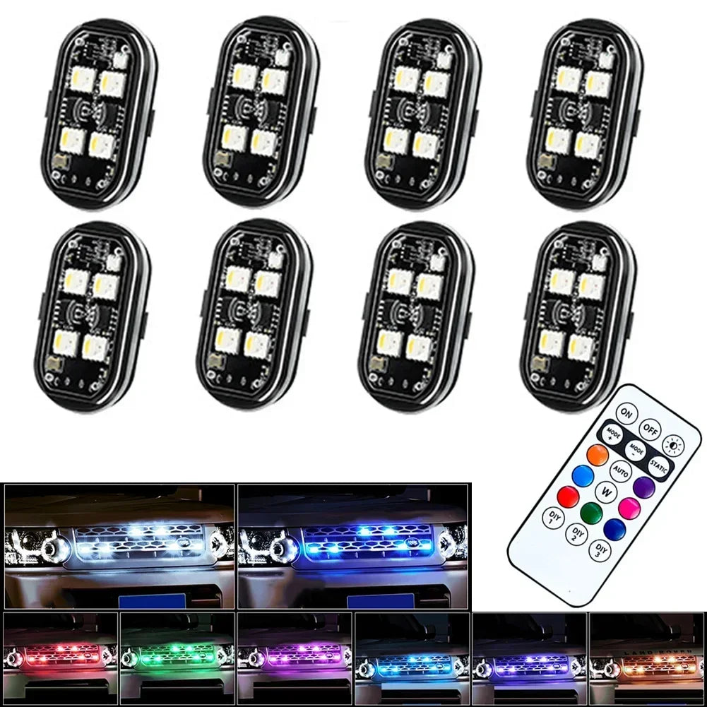 Rechargeable LED Remote Control Car Light