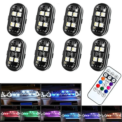 Rechargeable LED Remote Control Car Light