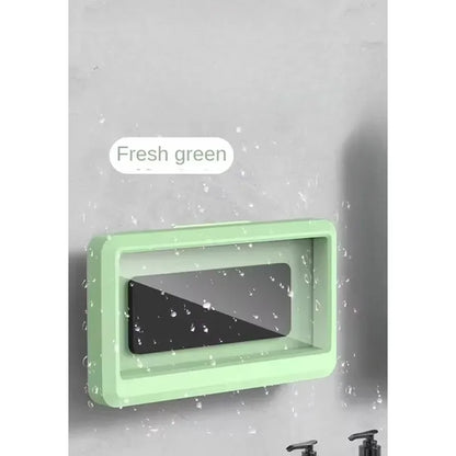 Bathroom Kitchen Waterproof Anti-fog Cell Phone Case Rotatable Touch