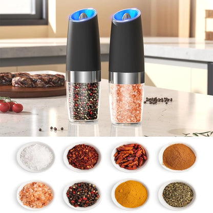 Automatic Gravity Electric Pepper Grinder Mill Spice Salt and Pepper