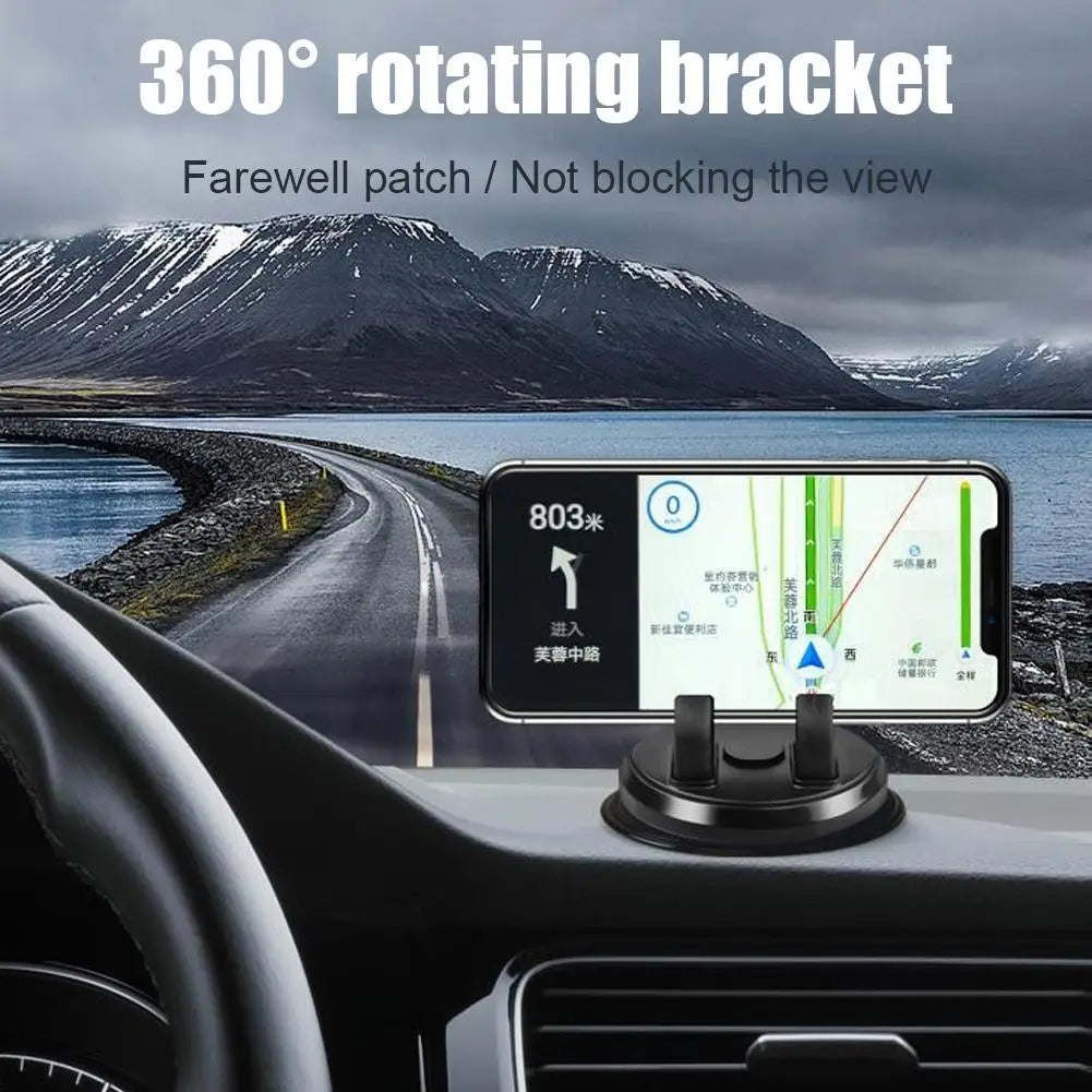 Phone Holder Car 360 Degree Pad Dashboard Anti Slip Stand Mount