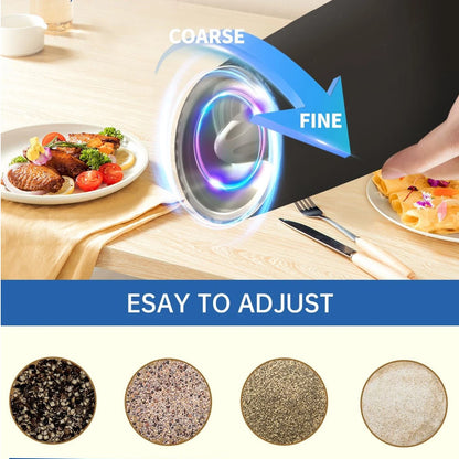 Automatic Gravity Electric Pepper Grinder Mill Spice Salt and Pepper