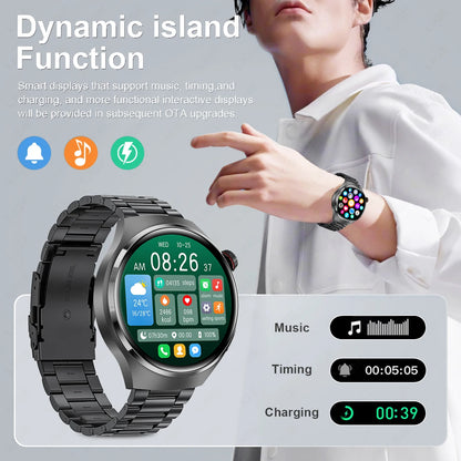 New Smart Watch Men 360*360 HD Screen GPS Tracker Custom Dial