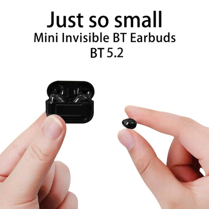Invisible Earphones Mini Headphones Bluetooth TWS Wireless Touch