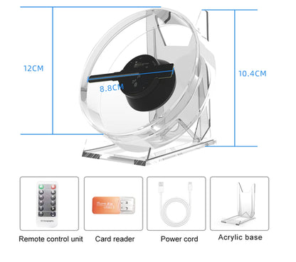 3D Hologram Fan Mini 3D Holographic Projector Advertising Display